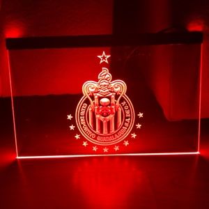 CHIVAS DE GUADALAJARA LED NEON LIGHT SIGN 8x12